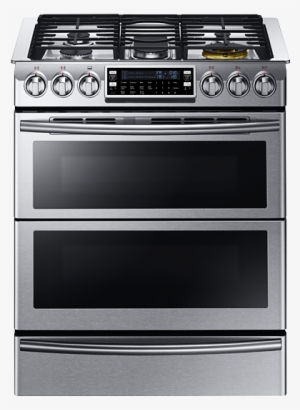 Image For Samsung Slide-in Gas Range - 5.8 Cu Samsung Ny58j9850ws