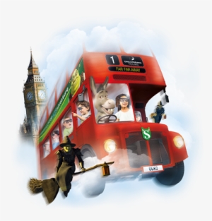 Shrek Adventure Bus