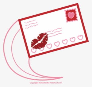 Valentine's Day Clipart Mail - Valentine Mail Clip Art