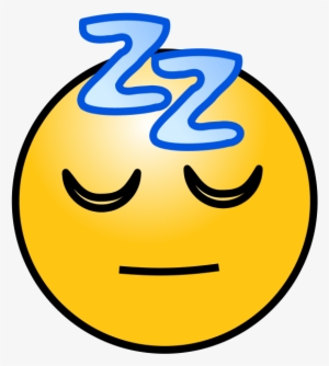Cartoon Sick Face - Sleepy Face Clipart