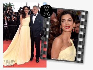 Amal Clooney In Atelier Versace & Valentino - جشنواره کن فرانسه 2016
