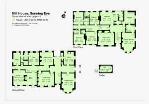 Floor Plan George And Amal Clooney's New Country House - English Country House Floor Plan