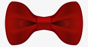 Red Bow Tie Clip Art At Clker - Red Bow Tie Vector