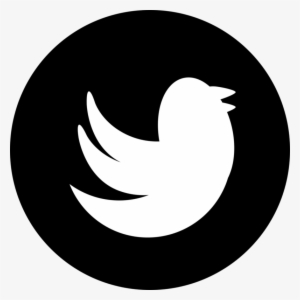 See Here New 2018 Twitter Logo Black And White Hd Images - Twitter Icon Black Transparent