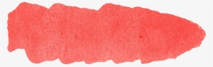 Red Watercolor Png Vector Library Stock - Brush Stroke Red Watercolor
