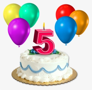 Wish To You Anniversary - 5th Birthday Cake Png