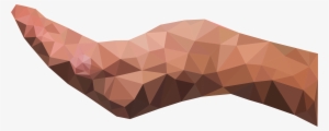 This Free Icons Png Design Of Low Poly Cupping Hand