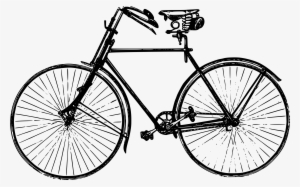 Clipart - Old Fashioned Bicycle