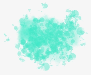 Request Turquoise Splatter By - Teal Watercolor Splash Png