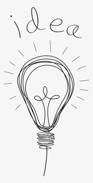 Light Bulb Sketch With Be The Light - Storyboarding A Presentation