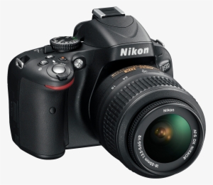Photo Camera Png Image - Nikon D3100 14.2 Mp Slr - Af-s Vr Dx 18-55mm Lens