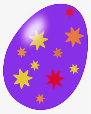 Easter Egg Clip Art - Easter Eggs With Stars