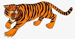 Tiger, Angry, Defense, Stripes, Loud - Tiger Clipart Free