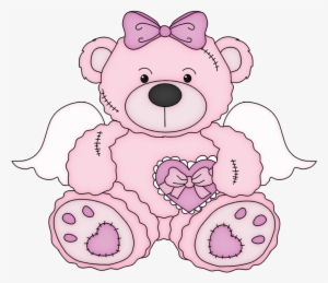 0, - Pink Bear Clip Art