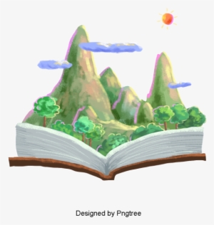 Watercolor Book Png
