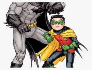 Robin Clipart Batman - Batman And Damian Wayne Comics