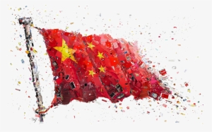 China Flag Png Free Download - Creative Chinese Flag
