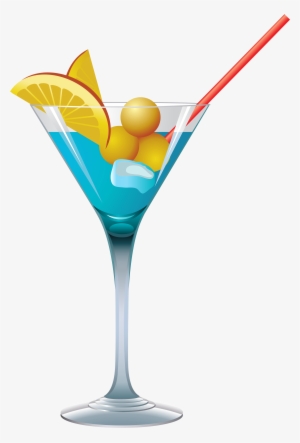 Cocktails Clipart, Blue Cocktails, Cocktail Drinks, - Cocktail Clipart Png