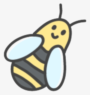 A Smiling Cartoon Bee Vector - Euclidean Vector