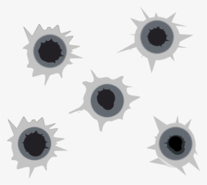 Bullet Hole Png Transparent Images Clipart Icons Pngriver - Shot Of Gun Png