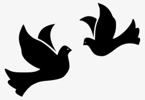 Bird Birds Dove Doves Flight Fly Flying Peace Wing - Icon Dove Flying Png