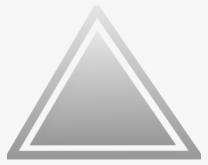 Small - Gray Triangle Clipart