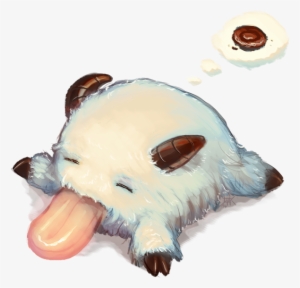 Lol Sleepy Poro By Cubehero-d7ih5mn - League Of Legends Funny Png