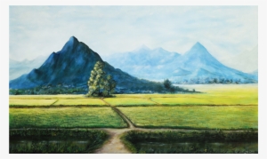 Paddyfield - Canvas