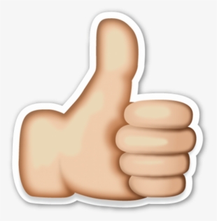 Thumbsup Like Hand Png Cartoon 90rainy - Emoji 👍