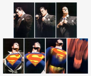 Superman Painted 6-12 - Superman Canvases By Entertainart - Superman Reveal