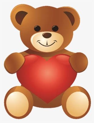 Teddy Bears Valentine Images Clipart - Teddy Bear Clipart Png
