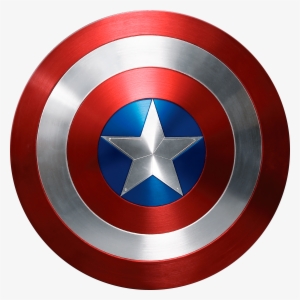 Captain America Photorealistic Shield - Captain America Logo