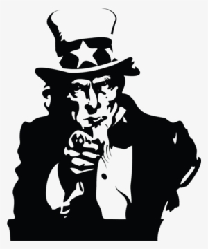 Uncle Sam Vector - Transparent Uncle Sam Png