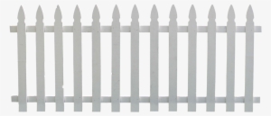 Freeuse Stock Transparent Vector Fence - White Picket Fence Png