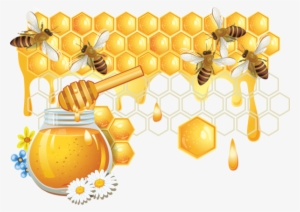 Svg Library Abeilles Abeja Abelha Png Pinterest Bees - Honey Bee And Honey