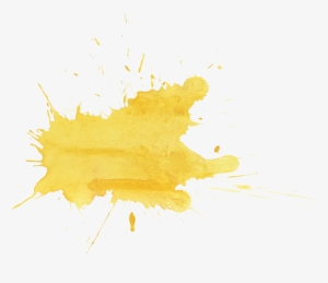 Free Download - Yellow Watercolor Background Png
