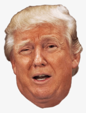Clipart Transparent Download Head Wtf Png - Trump Face Transparent Background