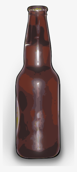 Banner Transparent Library Alcohol Bottles Clipart - Beer Bottle Clip Art