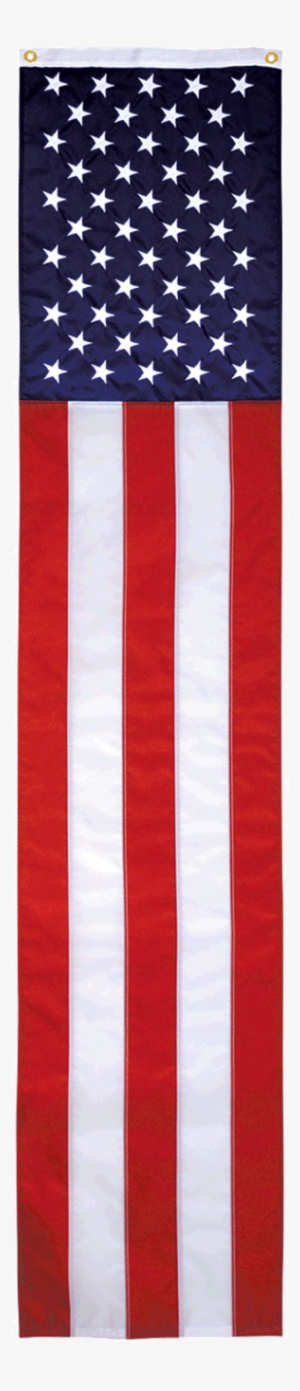 American Flag Pulldown With 5 Stripes - Usa Flag Stripes Png
