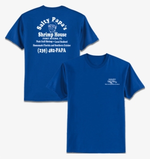 Men's Royal Blue T-shirt - Royal Blue T Shirts Front And Back