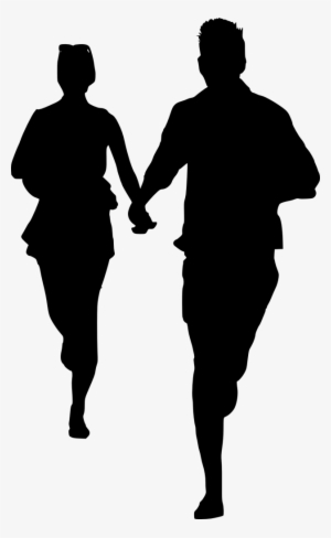 Png File Size - Couple Silhouette Transparent Background