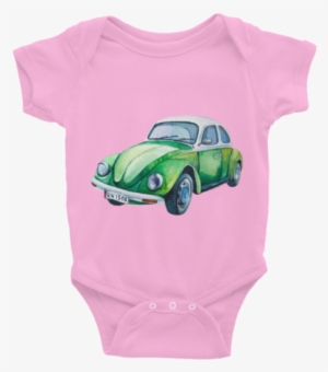 Watercolor Vintage Bug