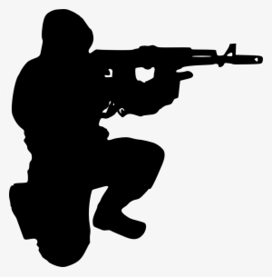 Free Download - Soldier Silhouette Transparent Background