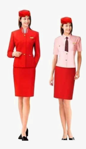 Air Hostess Png Background Image - Air Hostess Uniform
