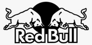Red Bull Logo Black And White Png - Red Bull Logo Drawing