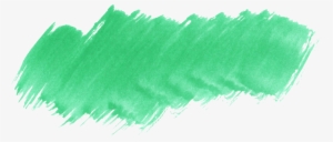 Graphic Free Green Watercolor Brush Stroke Png Vol - Green Paint Mark Png