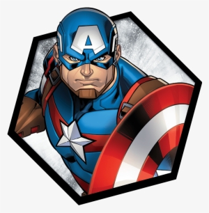 Captain America Collectibles Captain America Desk Toys - Captain America Large Stickers