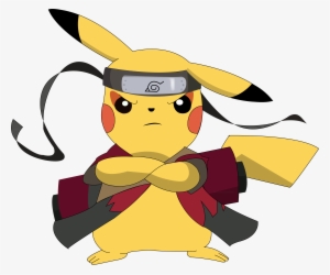 Pikachu Sennin By Edumander On Deviantart Dope - Pikachu Naruto Png