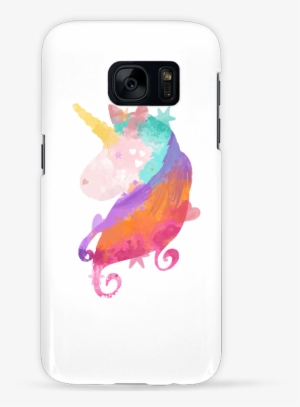 Case 3d Samsung Galaxy S7 Watercolor Unicorn By Pinkglitter - Samsung Galaxy S5