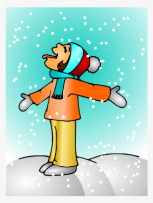 Girl In Snow Clipart Png